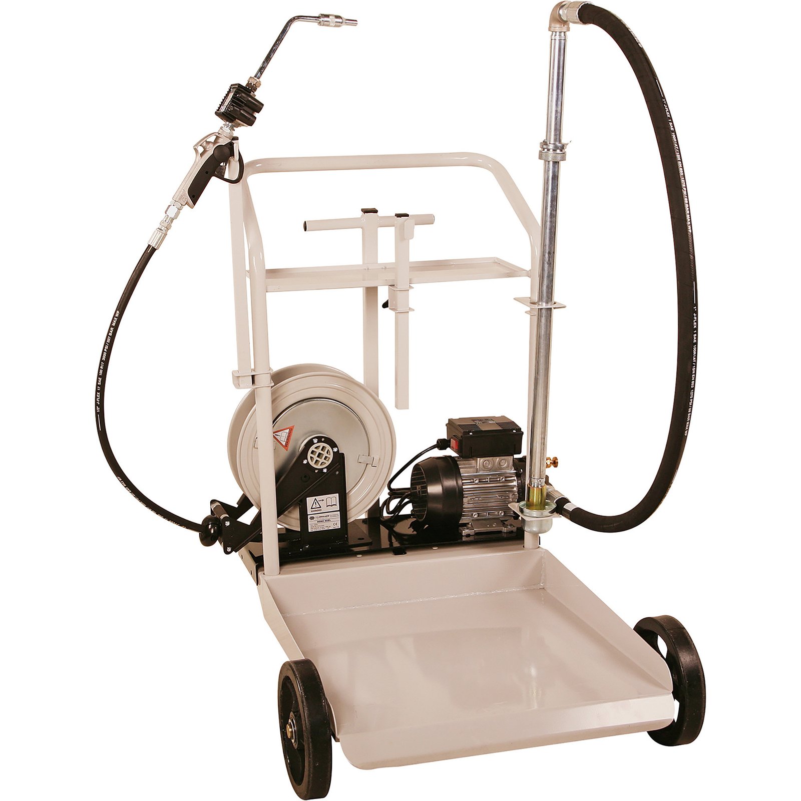 LiquiDynamics 51009C-S1 Electric Oil Transfer Cart – 55 Gallon
