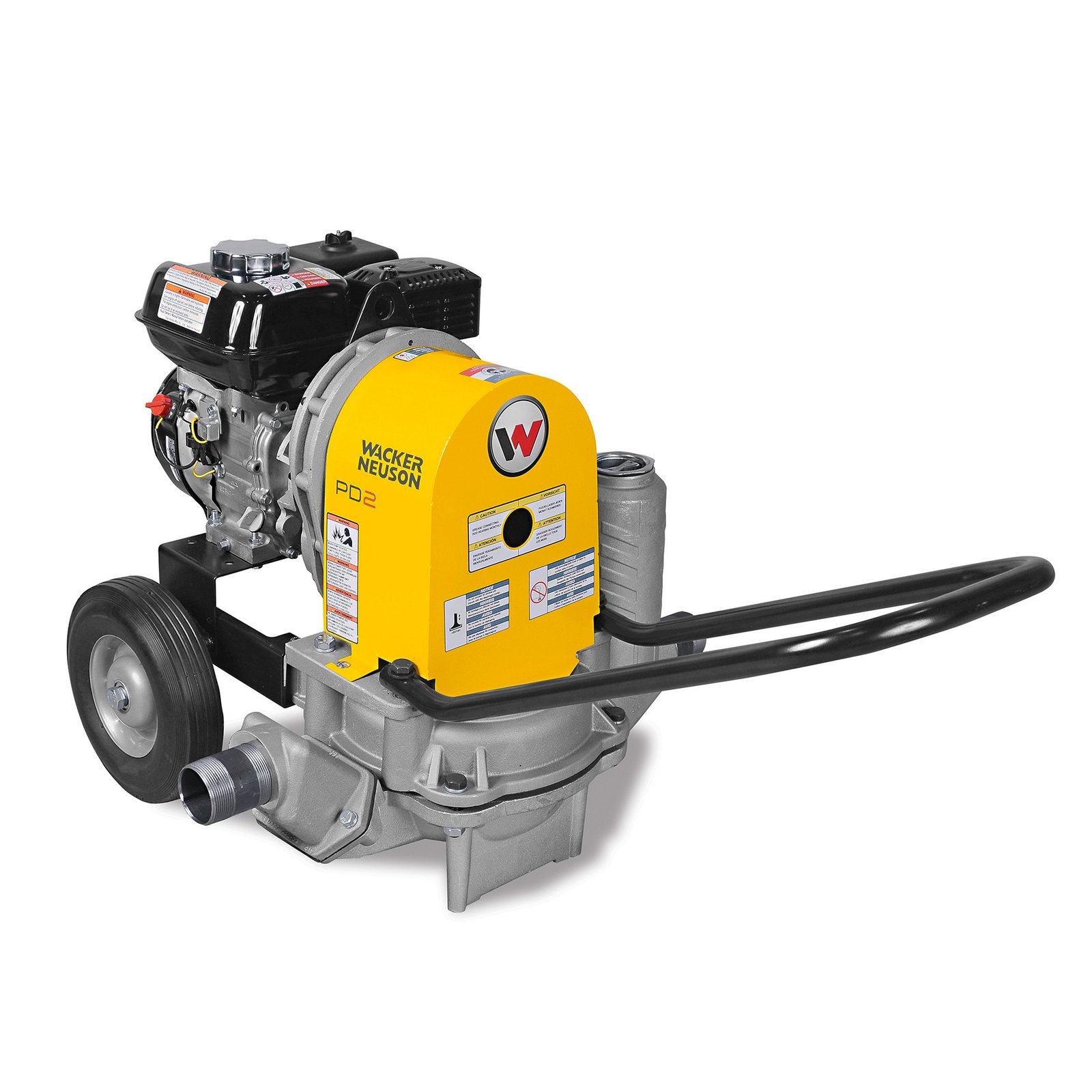 Wacker Neuson PDT2A Diaphragm Pump – 2 in. Ports, 3,000 GPH, Honda Engine