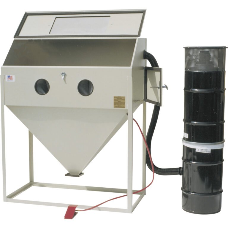 ALC Steel Abrasive Blasting Cabinet with LED Light Kit, 48in., Model# 40411L