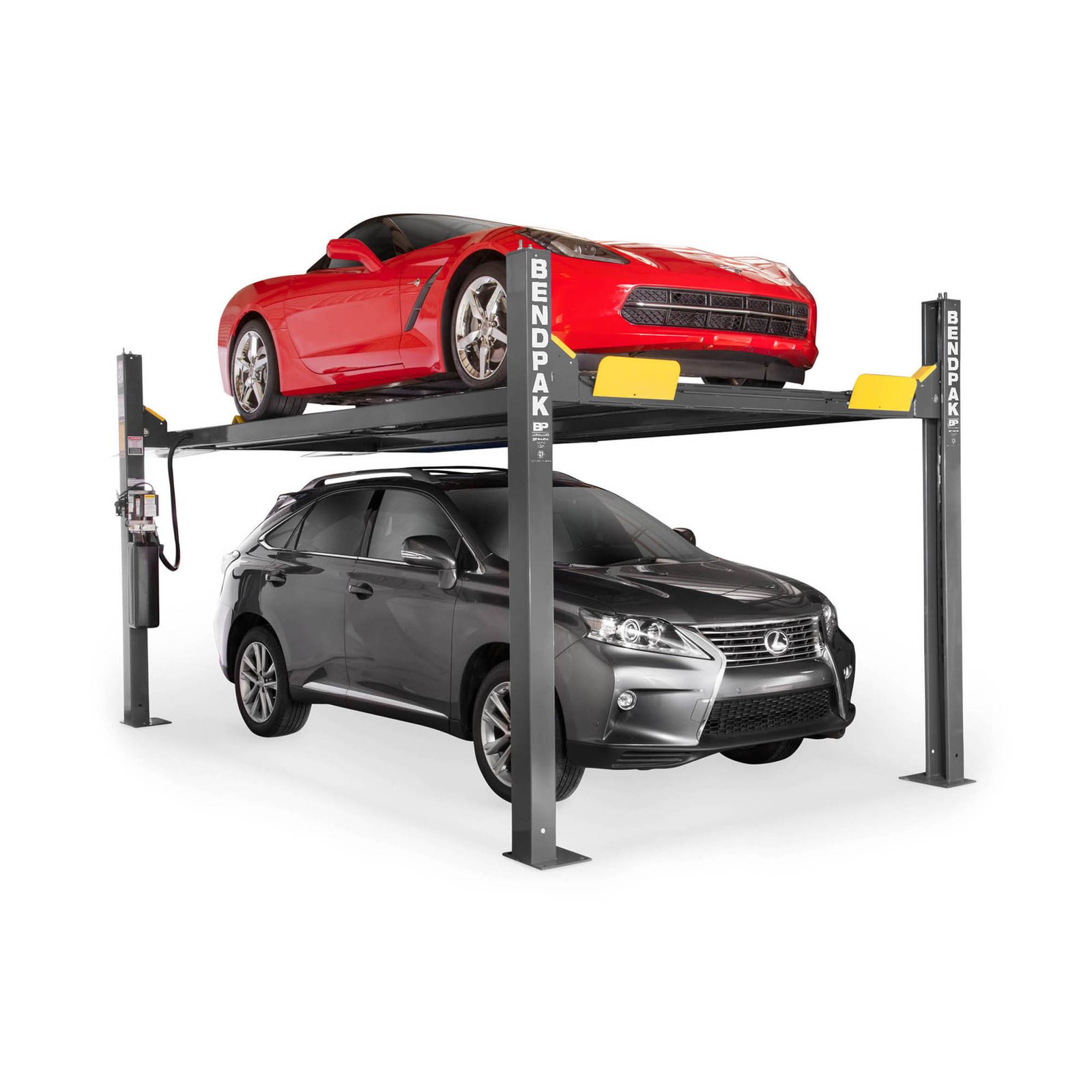BendPak HD-9XW Extra-Tall 4-Post Car Lift – 9,000 lb