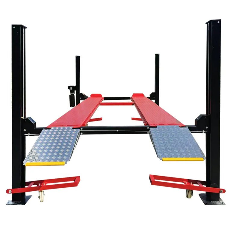 Katool Four-Post Parking Lift with Casters — 9500-Lb. Capacity, Heavy-Duty, Model# KT-4H950