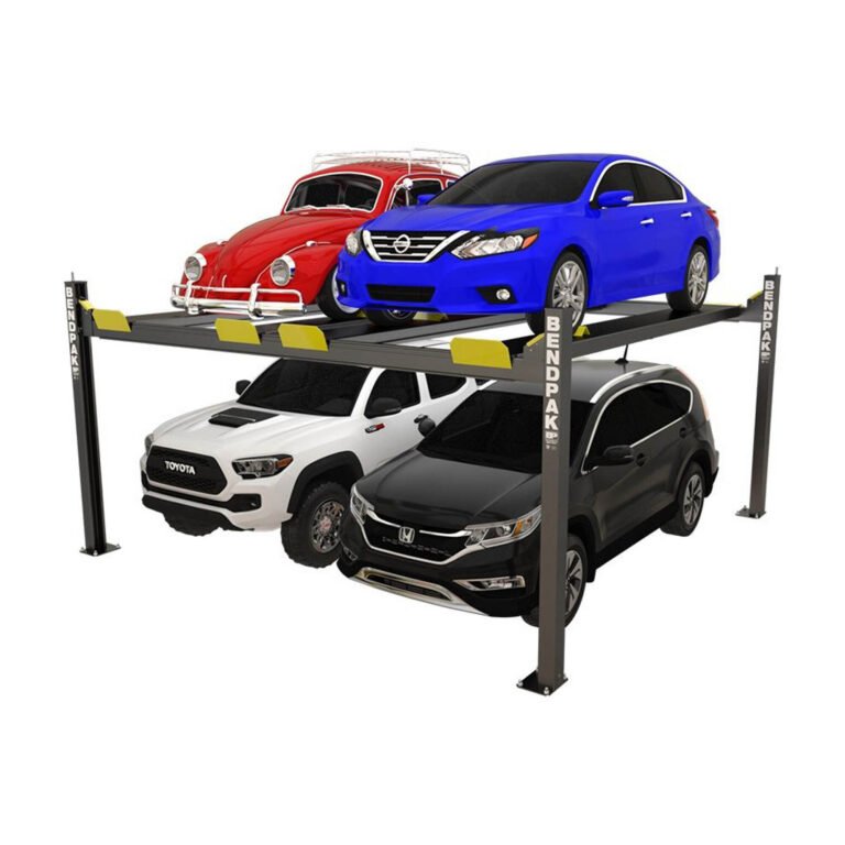 BendPak Dual-Platform Super-Wide 4-Post Car Lift, 9000-Lb. Capacity, Model# HD-9SW