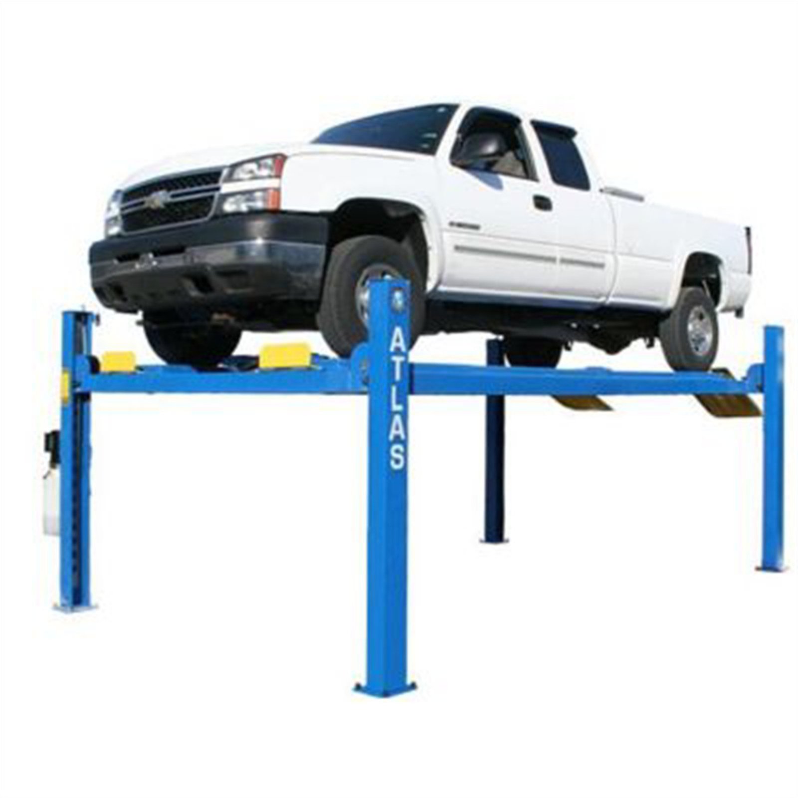 Atlas 412AT Commercial 4-Post Alignment Lift with Turntables – 12,000 lb, Extra Tall/Wide