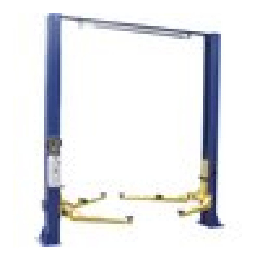 Tuxedo TP9KACX 2-Post Asymmetric Clear Floor Lift – 9,000 lb, Low Profile