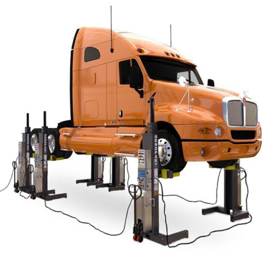 BendPak, Mobile Column Lift System Set of 6 Capacity 108000 lb, Max. Rise 6 ft, Horsepower 4 HP, Model# PCL-18B-Low_Voltage