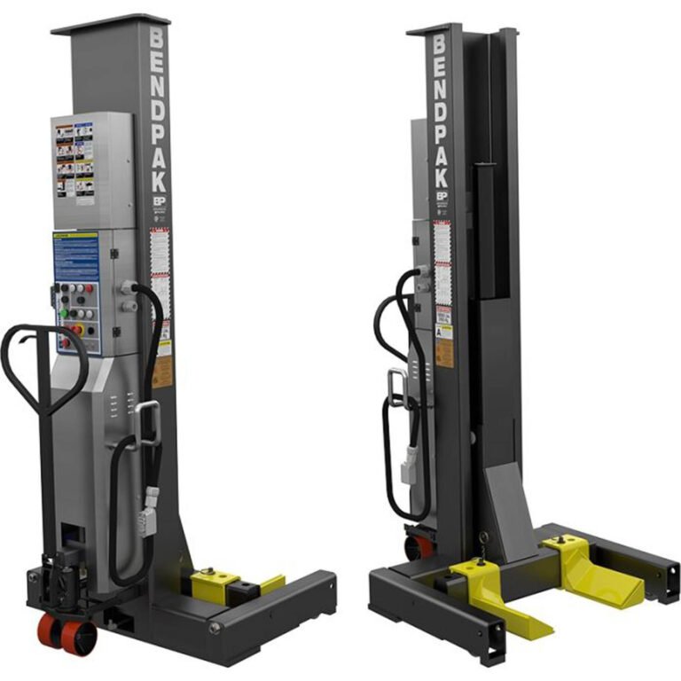 BendPak, Mobile Column Lift System Set of 2 Capacity 36000 lb, Max. Rise 6 ft, Horsepower 4 HP, Model# PCL-18B-Low_Voltage