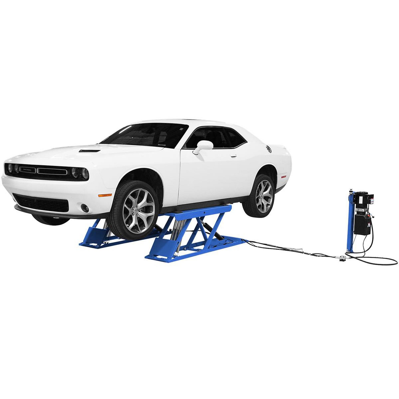 Atlas 6PL Low-Rise Scissor Lift – 6,000 lb, Open Center, Drive-Over