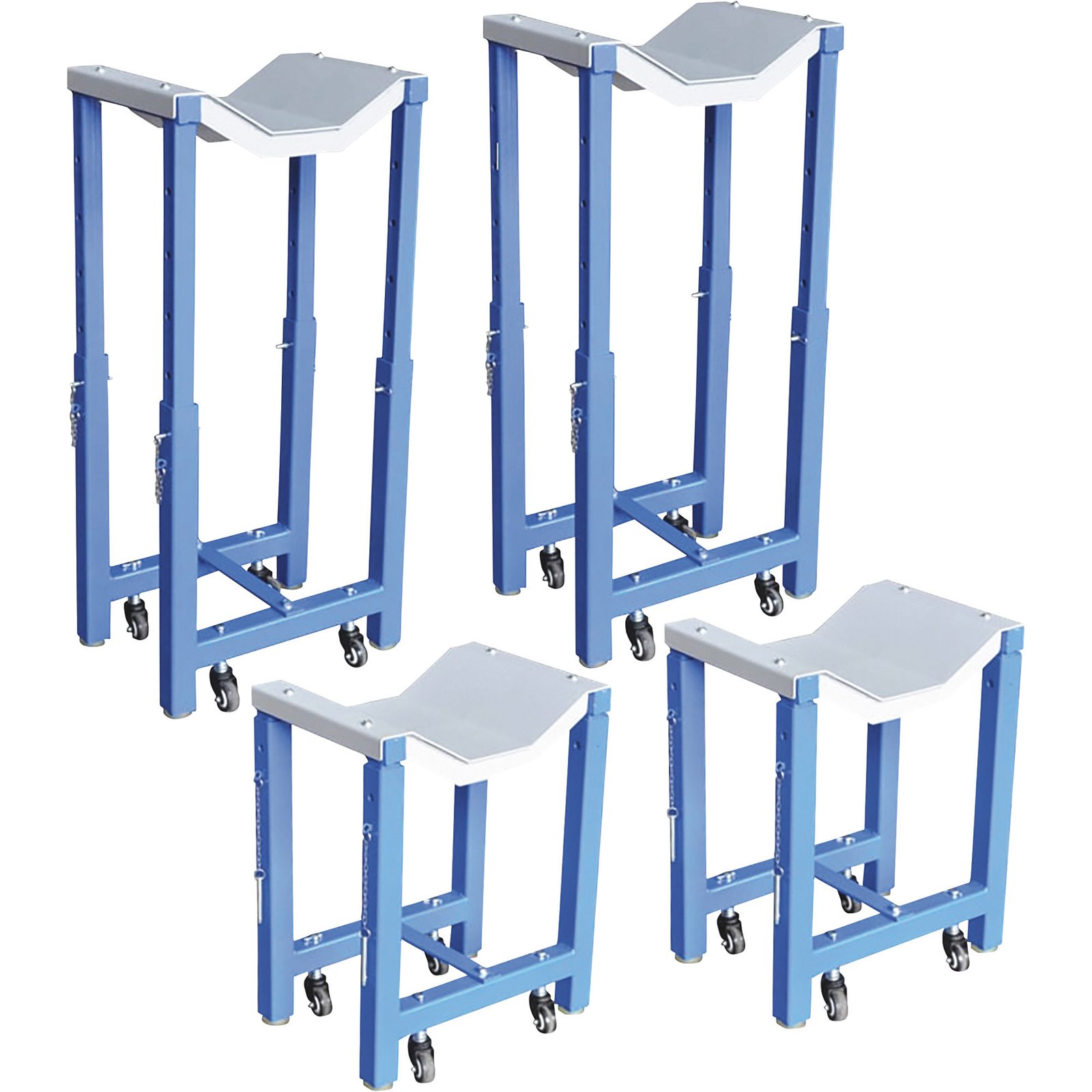 iDEAL WHLSTDKIT-UF2500EH-X Adjustable Wheel Stands – Set of 4, 2,500 lb Total