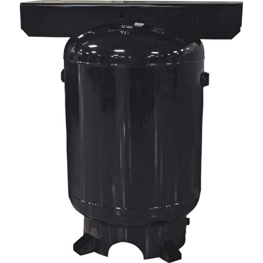 Industrial Air Vertical Receiver Tank with Platform, 120 Gallon, 200 PSI, Model# 021-0424