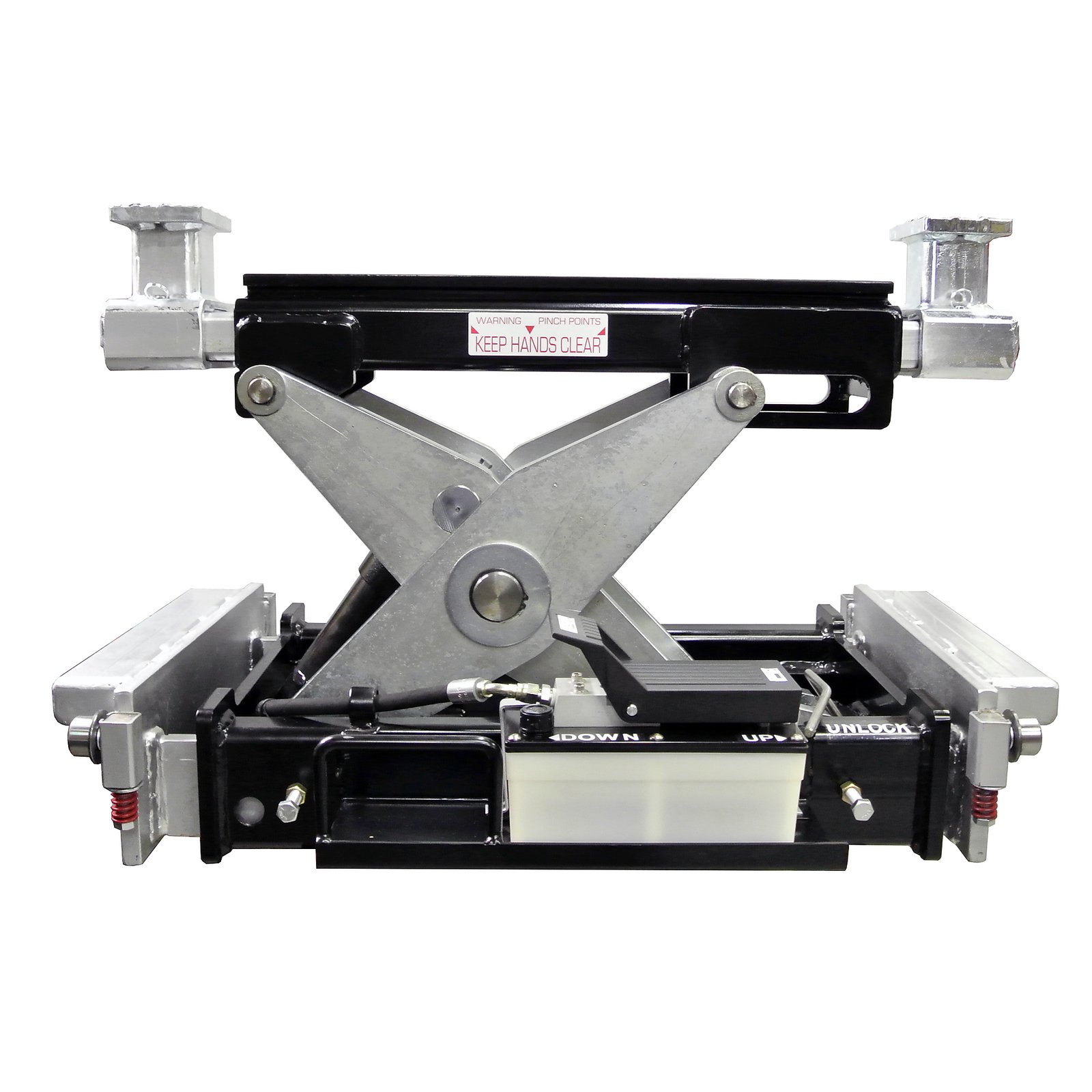 Scorpion Jacks PJ25S Rolling Pit Jack – 25,000 lb, 13–22 in. Lift Height