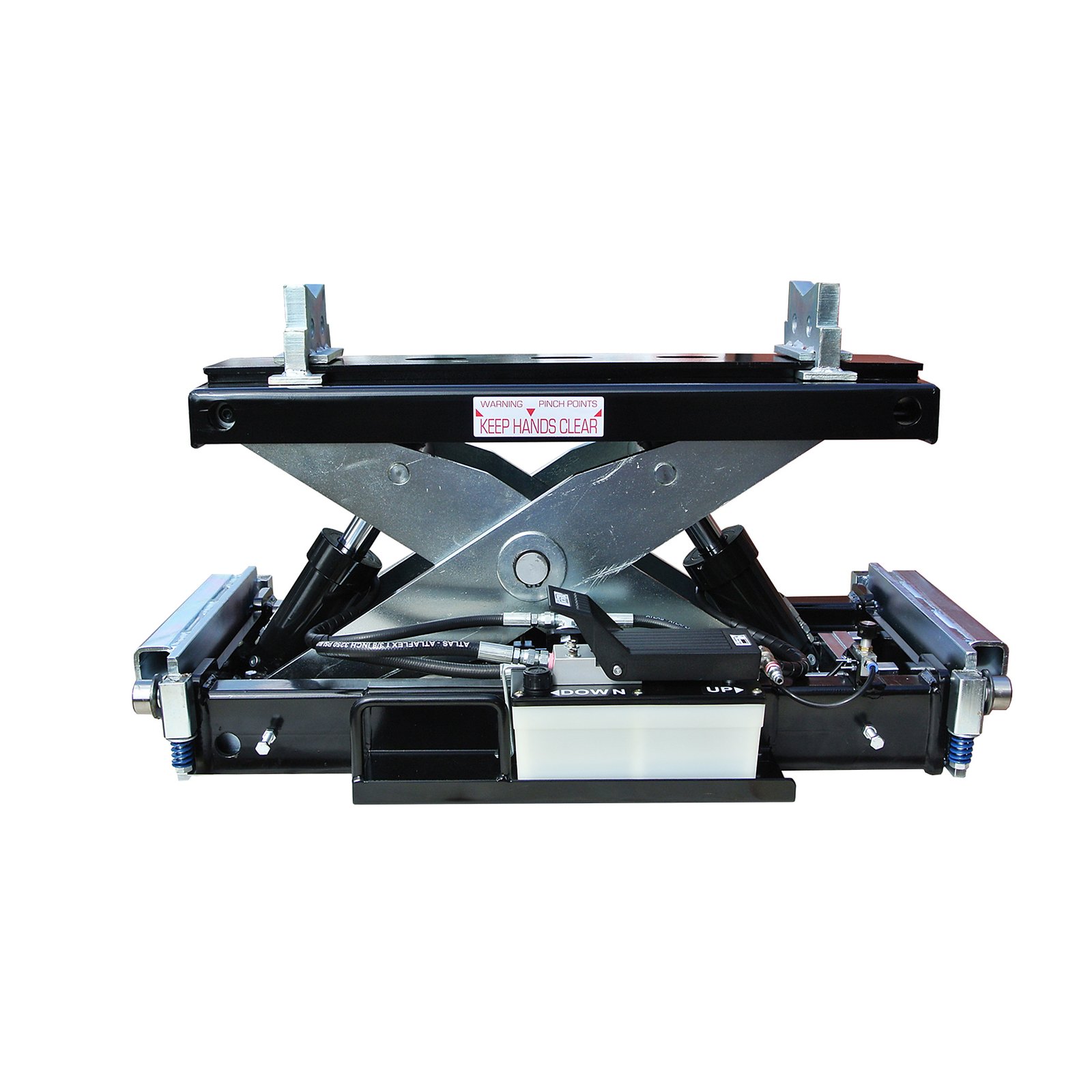 Scorpion Jacks PJ25 Rolling Pit Jack – 25,000 lb, 8.75–25 in. Lift Height