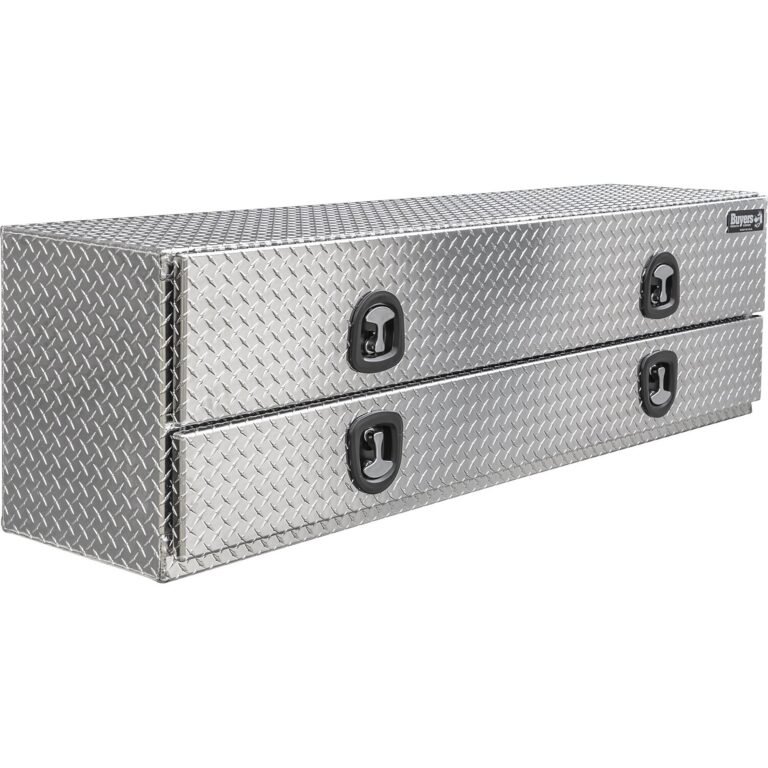 Buyers Products 21x18x88 Inch Diamond Tread Aluminum Heavy-Duty Flatbed Contractor With Lower Door ,Model# 1701583