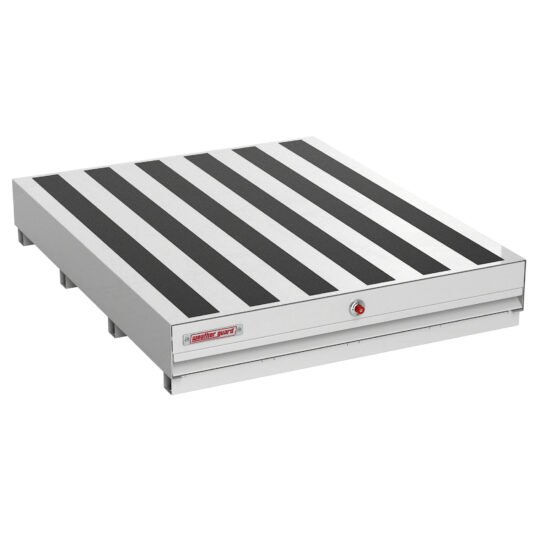 Weather Guard PACK RAT Truck Box Storage Drawer, Steel, White, 60in x 48in x 9.5in, Model# 369-3-04