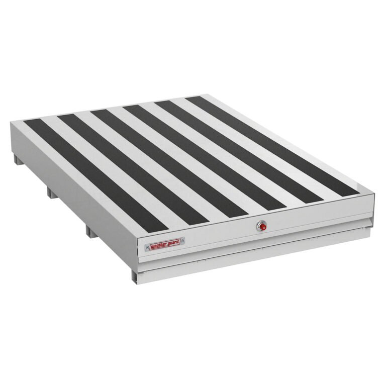 Weather Guard PACK RAT Truck Box Storage Drawer, Steel, White, 72in x 48in x 9.5in, Model# 379-3-04