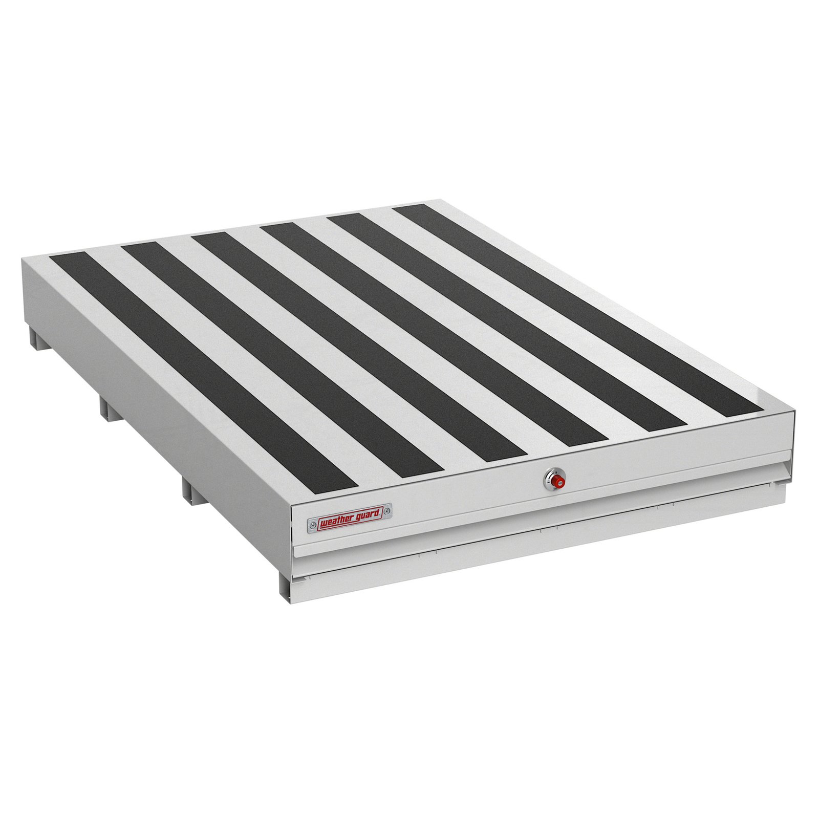 Weather Guard Pack Rat 379-3-04 Truck Box Storage Drawer – 72 x 48 x 9.5 in., White Steel