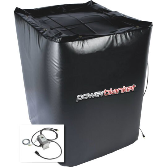 Powerblanket TH550 Insulated IBC Tote Heater – 550 Gallon, 1440W, 120V, Digital Thermostat