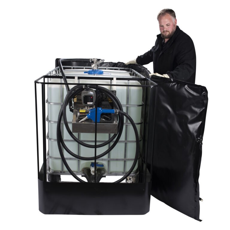 Powerblanket, 330-Gallon DEF IBC Tote Heater, Fixed Temp 70°F, Volts 120, Model# TH330D