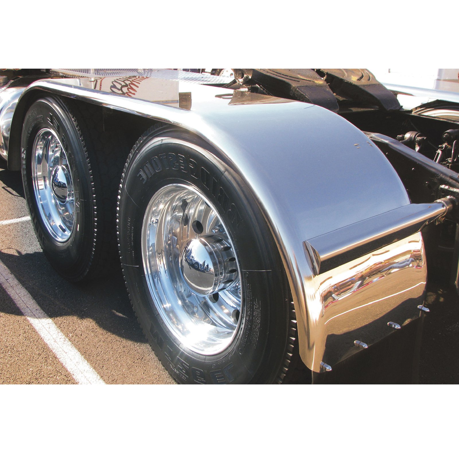Trux Accessories Smooth Boss TFEN-F12 Full Truck Fenders – 132 in.