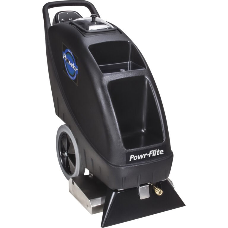 Powr-Flite Self-Contained Carpet Extractor with Brush, 100 PSI, 9-Gallon Capacity, Model# PFX900S