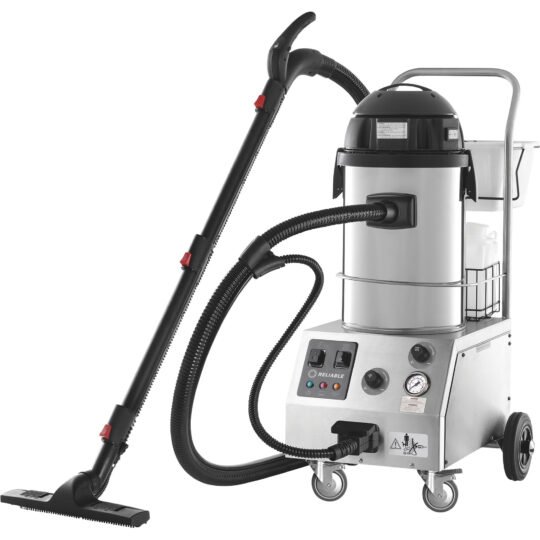 Reliable Tandem Pro 2000CV Commercial-Quality Steam Cleaner/Extractor, Wet/Dry Vacuum, Includes 25-Pc. Accessory Kit, Model# 200CV