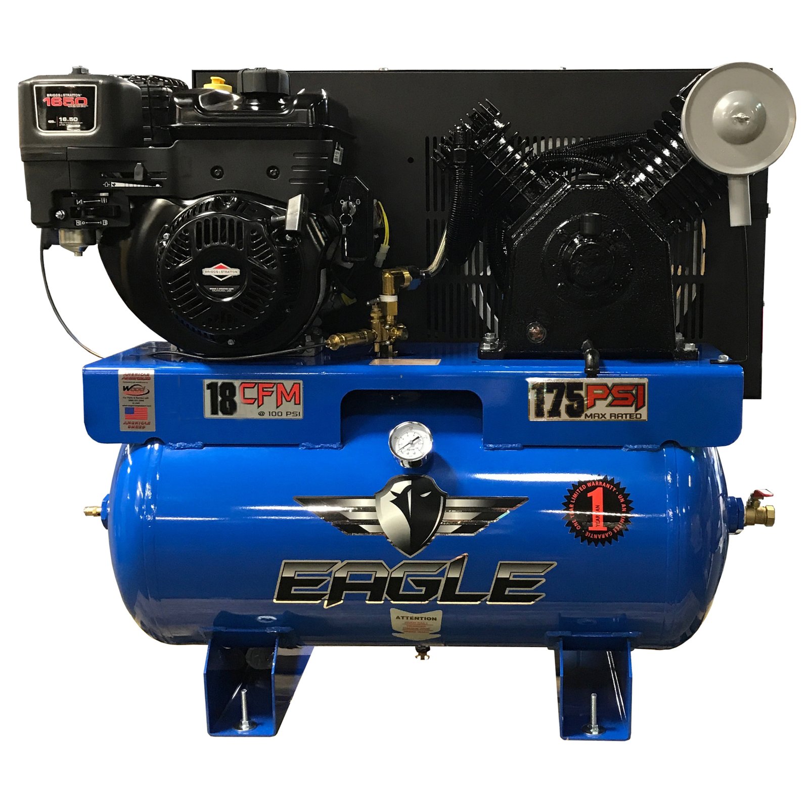 EAGLE 14G30TRKE-BS Truck-Mount Air Compressor – 14 HP, 30 Gallon