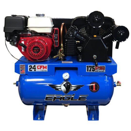 EAGLE, 30 Gallon Truck Mount Compressor, Horsepower 13 HP, Air Tank Size 30 Gal, Model# 11G30TRKE
