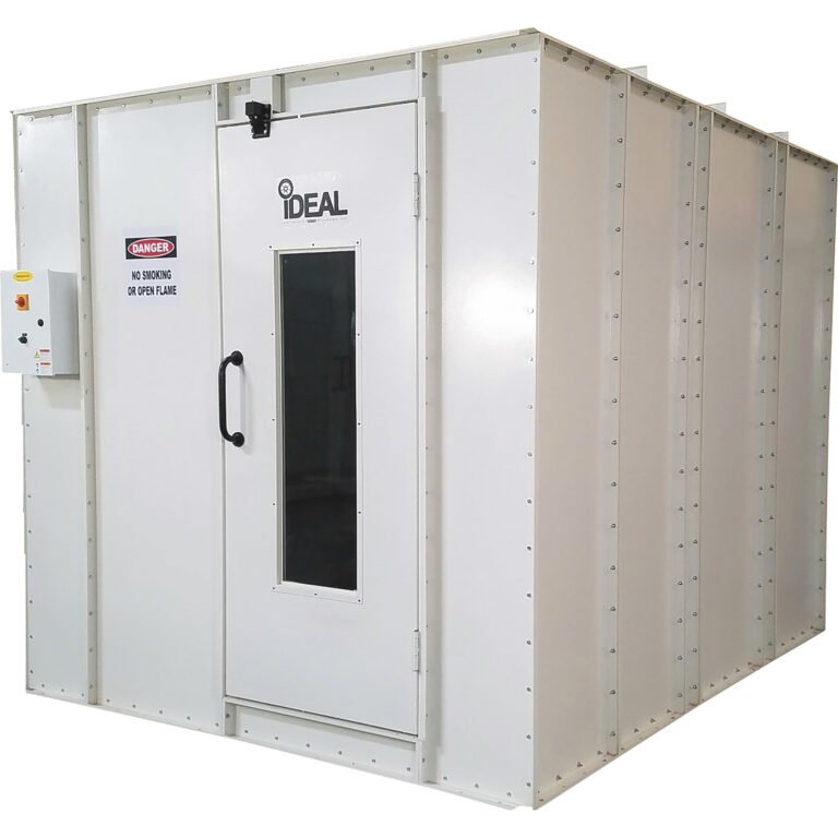 Ideal Paint Mixing Room, 10ft.L x 8ft.W x 8ft.H, Model# PSB-PMR1088-3PH-230V-AK