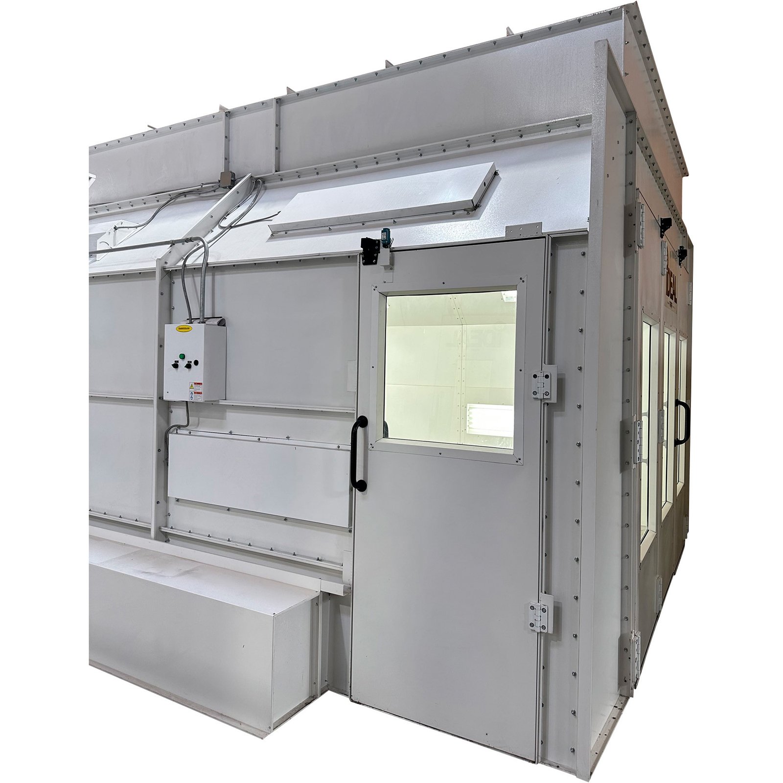 iDEAL PSB-SEMIDD26B-1PH-230V-AK Semi Down Draft Paint Spray Booth – 29.4 x 14.4 x 9.7 ft. Inside