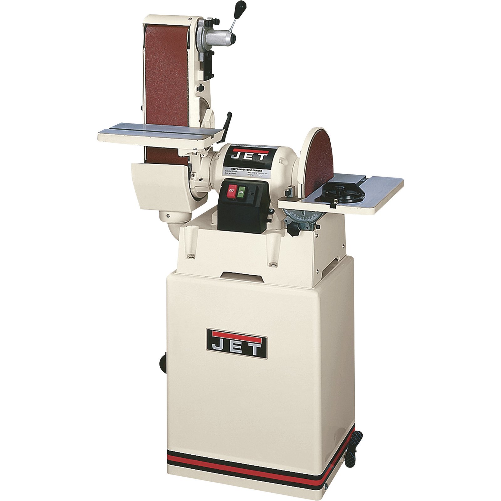 JET JSG-6CS Combination Belt & Disc Sander with Closed Stand