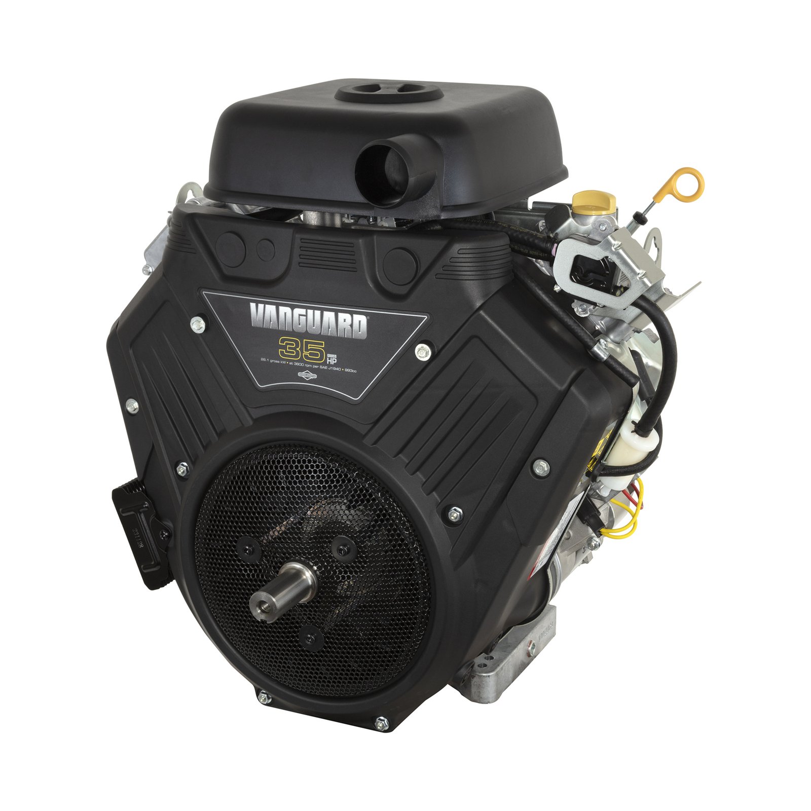 Vanguard 613477-0250-J1 Horizontal Shaft Engine – 35.0 HP, 993cc, 12V Electric Start