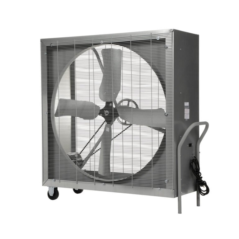 TPI Portable Square Blower - 48in. Fan Diameter, 23,500 CFM, 1 HP, Belt Drive, Model# PCBT48B