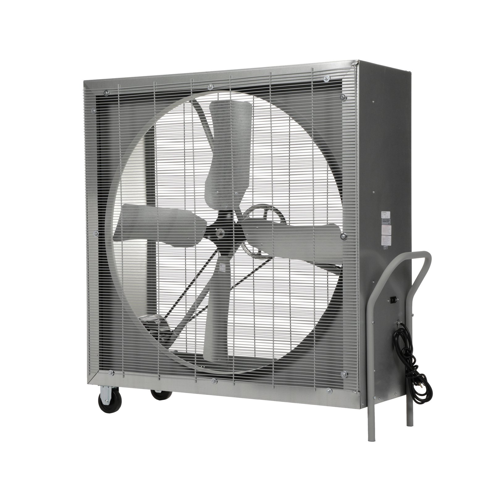 TPI PCBT48B Portable Square Blower – 48 in., 23,500 CFM, 1 HP, Belt Drive