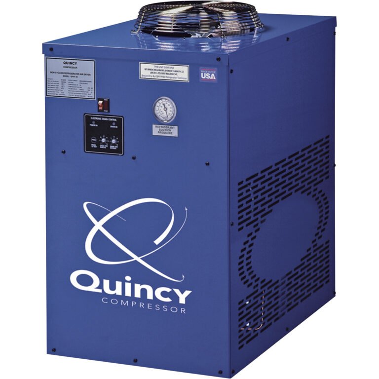 Quincy Refrigerated Air Dryer, High Temperature, Non-Cycling, 75 CFM, Model# QRHT-75