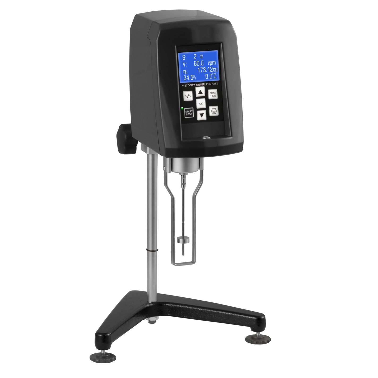 PCE Instruments PCE-RVI 2 Viscometer – 15 to 100,000 cP