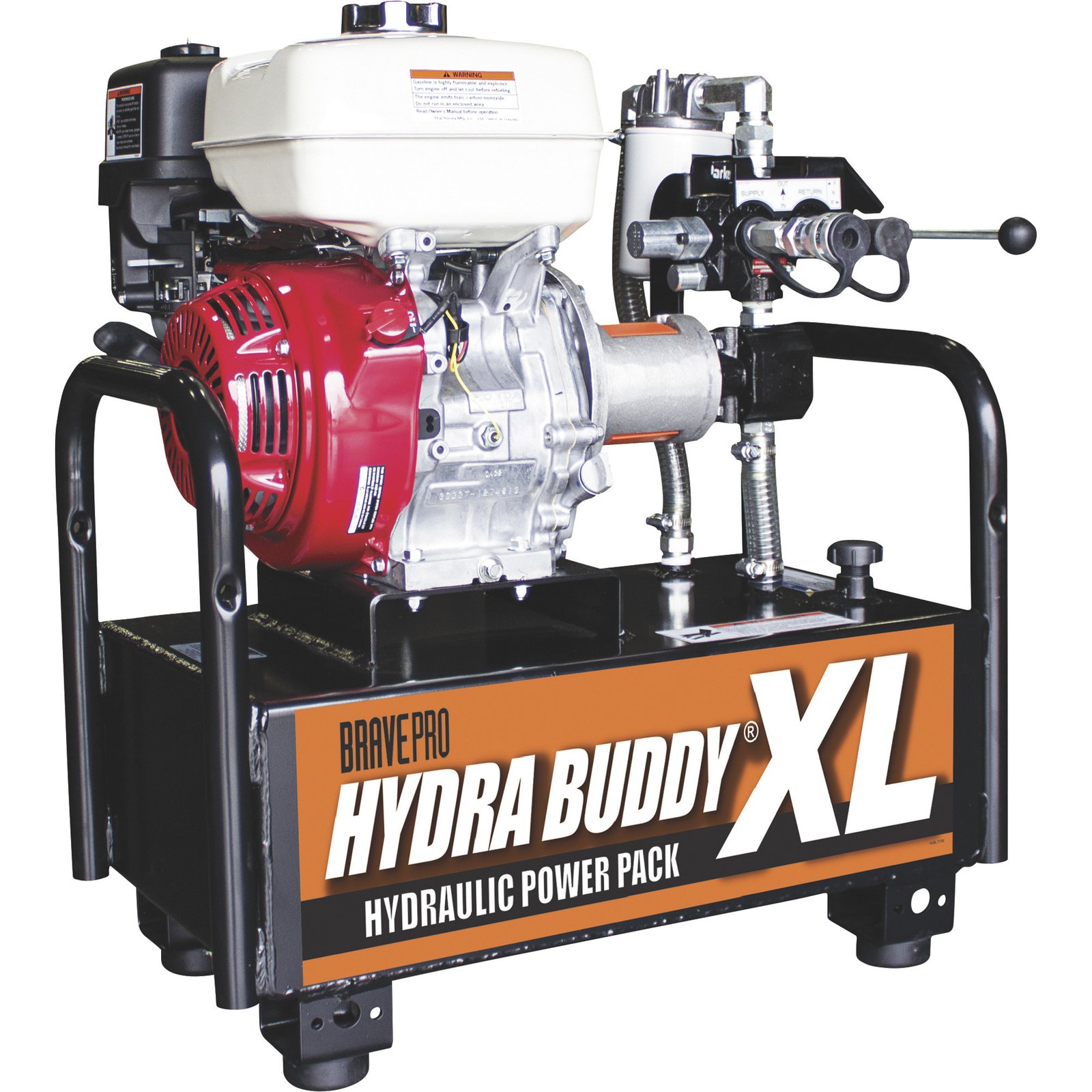 Hydra Buddy HBHXL16GX Hydraulic Power Pack – GX270 Engine, 7 GPM, 1,500 PSI