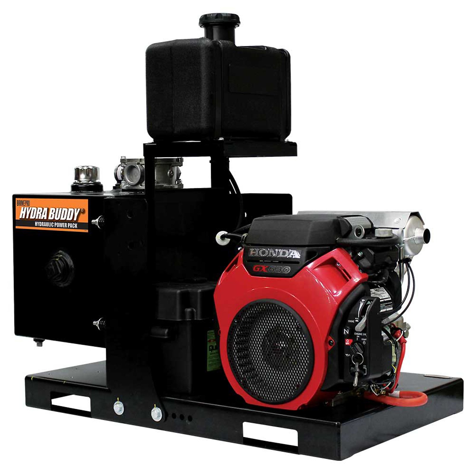 BravePro HBHS620GXE Hydraulic Power Pack – Honda GX630 Electric Start, 14 GPM, 2,000 PSI