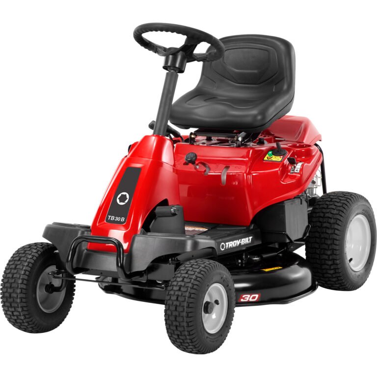 Troy-Bilt Compact Rear Engine Riding Lawn Mower, 10.5 HP, 344cc Briggs & Stratton Engine, 30in. Deck, Model# TB30B