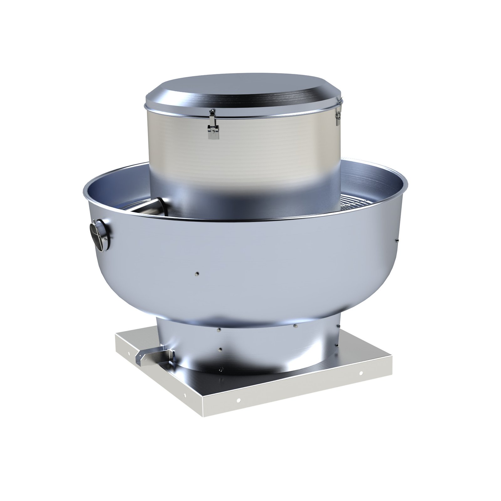 Canarm ALX245UB30150P Upblast Belt Drive Exhauster – 24.5 in., 1.5 HP, Spun Aluminum
