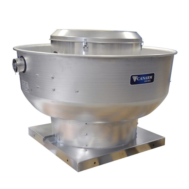 Canarm Upblast Spun Aluminum Exhauster — 16.5in., Direct Drive, 1/3 HP EC Motor, Model# ALX165-UD033EC