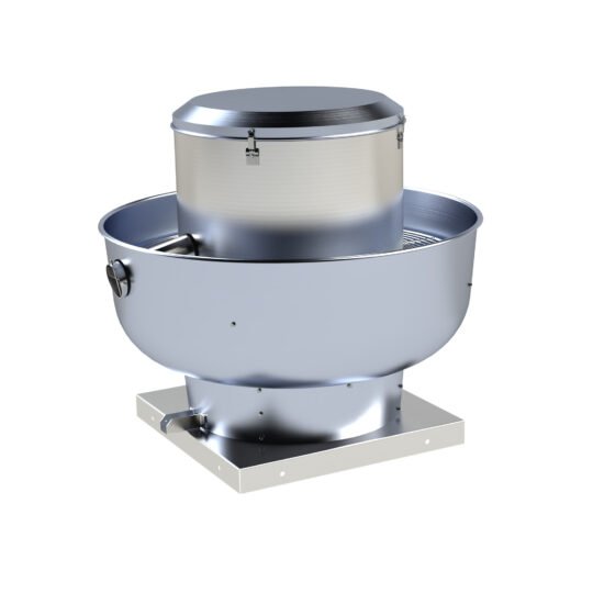 Canarm Upblast Spun Aluminum Exhauster — Belt Drive, 1/4 HP Motor, Model# ALX135UBT10025