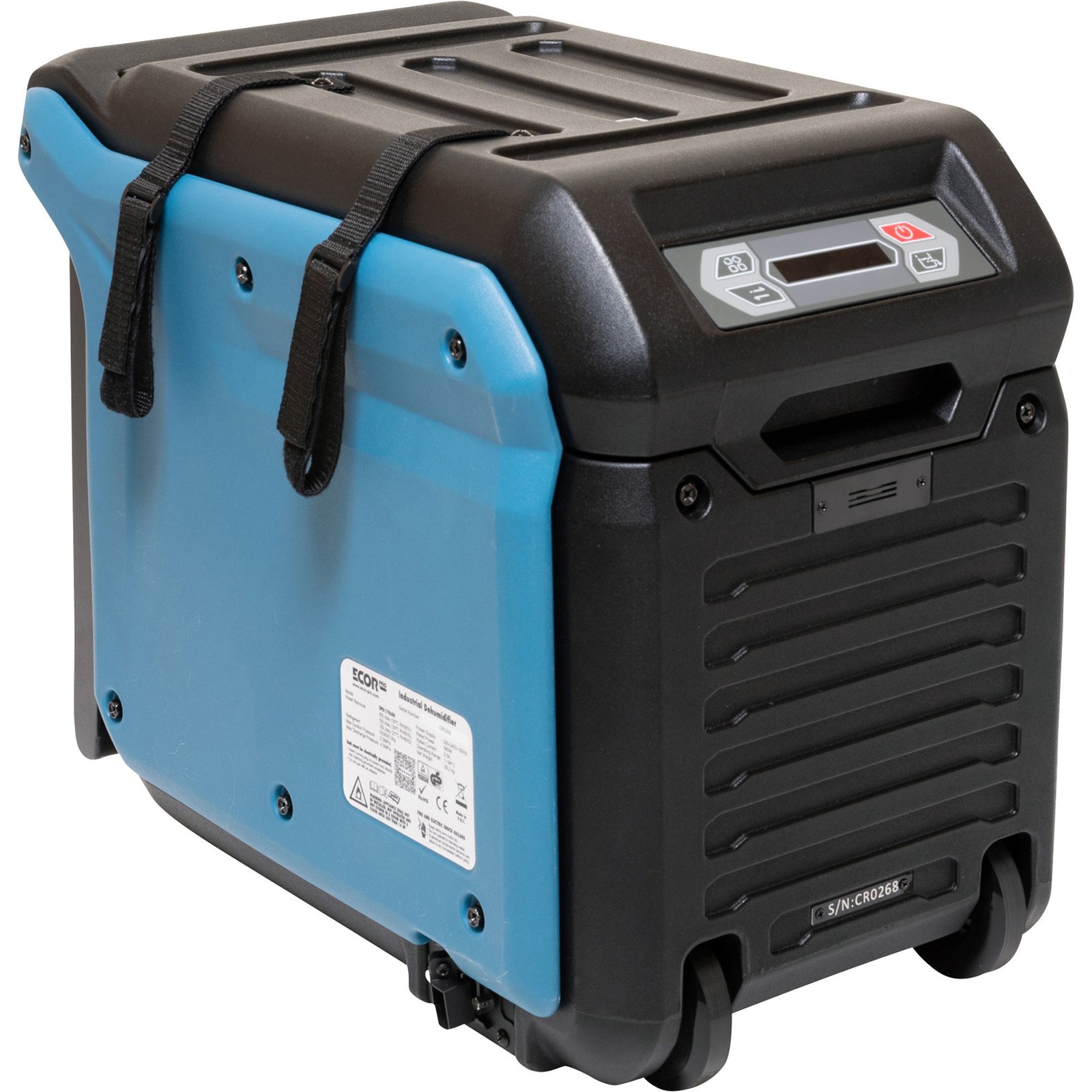 Ecor Pro EPD170LGR-BL Compact LGR Dehumidifier – 80/170 Pint