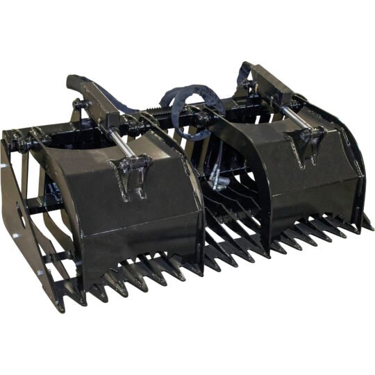 Field Tuff Skidloader Grapple - 62in. Working Width, 2000-Lb. Capacity, Hydraulic Claw, Model# PR-62SGGP
