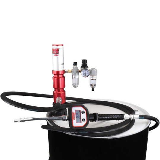 Zee Line 3:1 Premium Series Pump Kit — 16 Gal., Pneumatic, 6.6 GPM, 16ft. Hose, Metered Oil Control Valve, Model# ZE1700PK-16-200