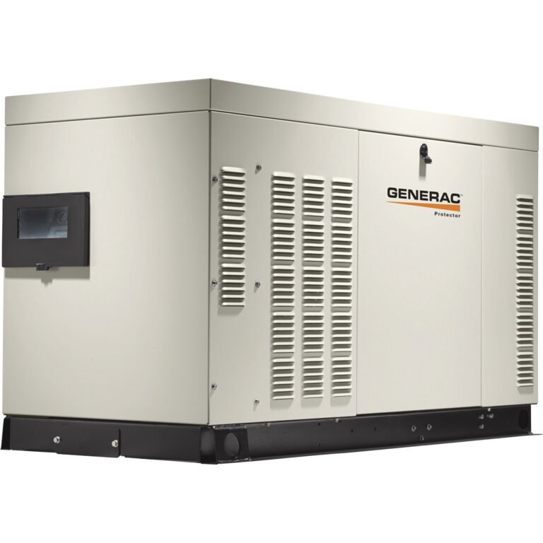 Generac Liquid-Cooled Home Standby Generator, 25 kW (LP)/25 kW (NG), Model# RG02515ANAX