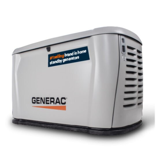 Generac Air-Cooled Dual Fuel Home Standby Generator — 18000 Watts, Liquid Propane/Natural Gas, Model# 7259