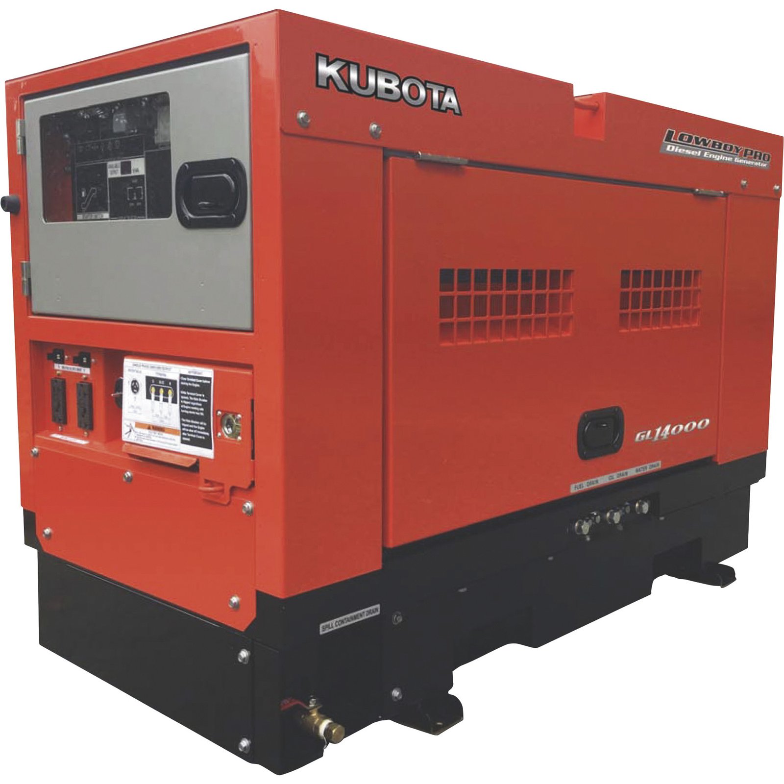 Kubota Lowboy Pro GL14000 W0314-00000 Diesel Generator – 14kW