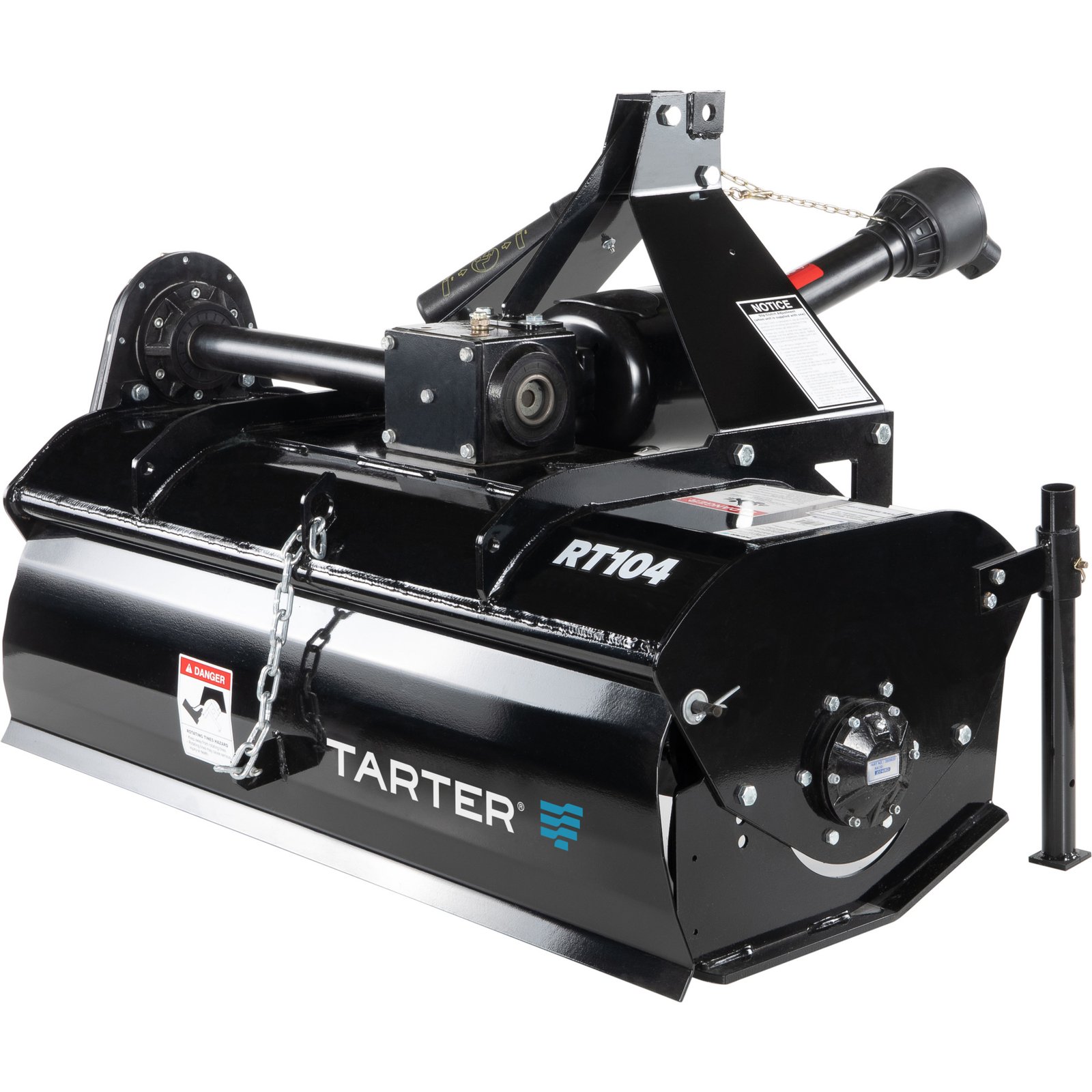 Tarter 100 Series RT104BL Rotary Tiller – 4 ft., 7 in. Max Depth, Category 1