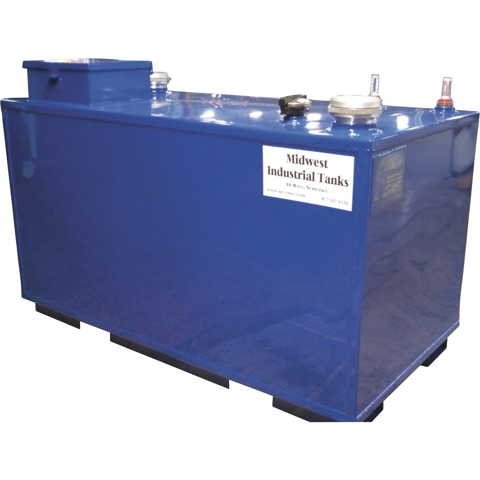 Midwest Industrial Tanks RTD-W-CC-250-10-12 Waste Oil Tank – 250 Gallon