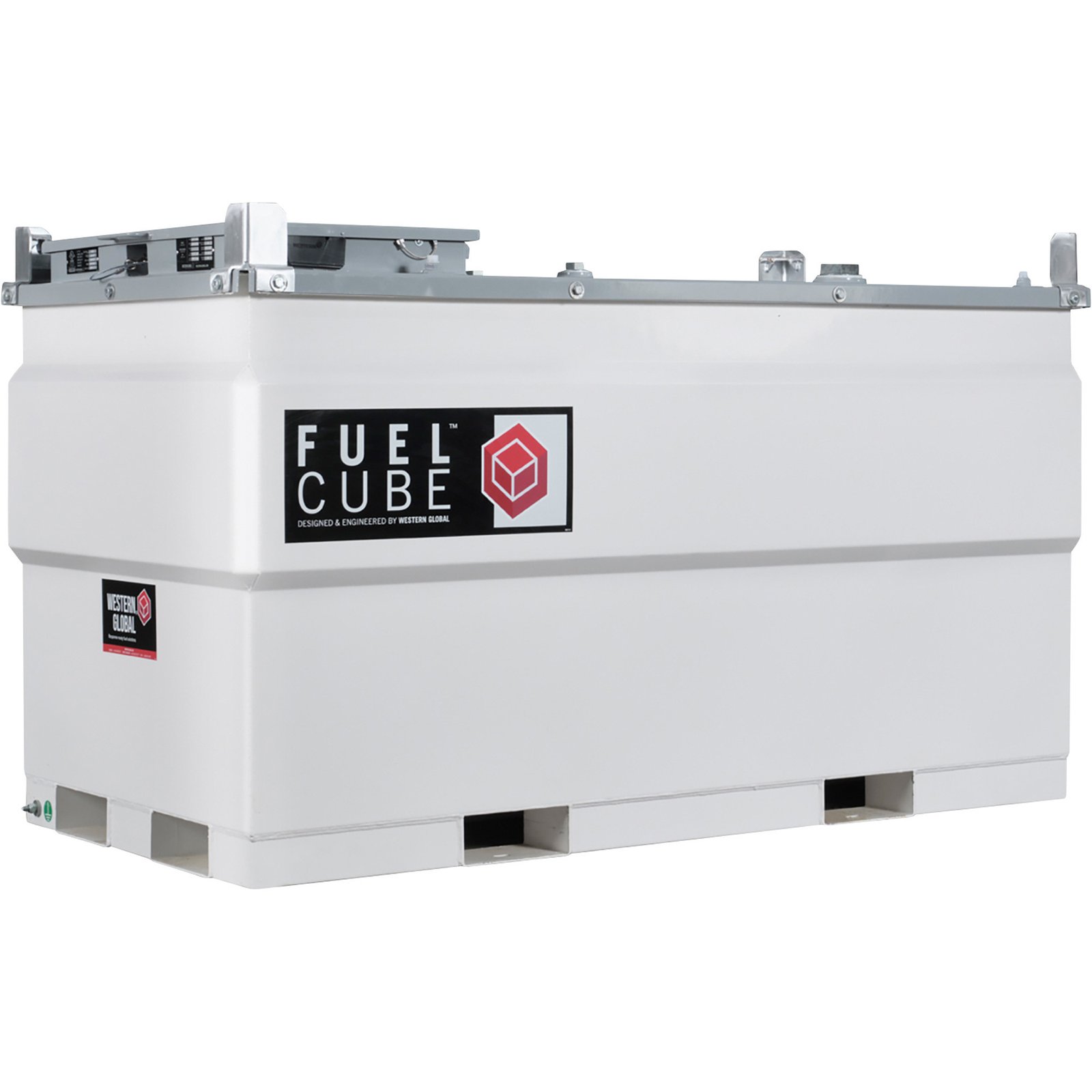 Western Global FuelCube FCP500 FCPWN0500 Fuel Tank with Gauge