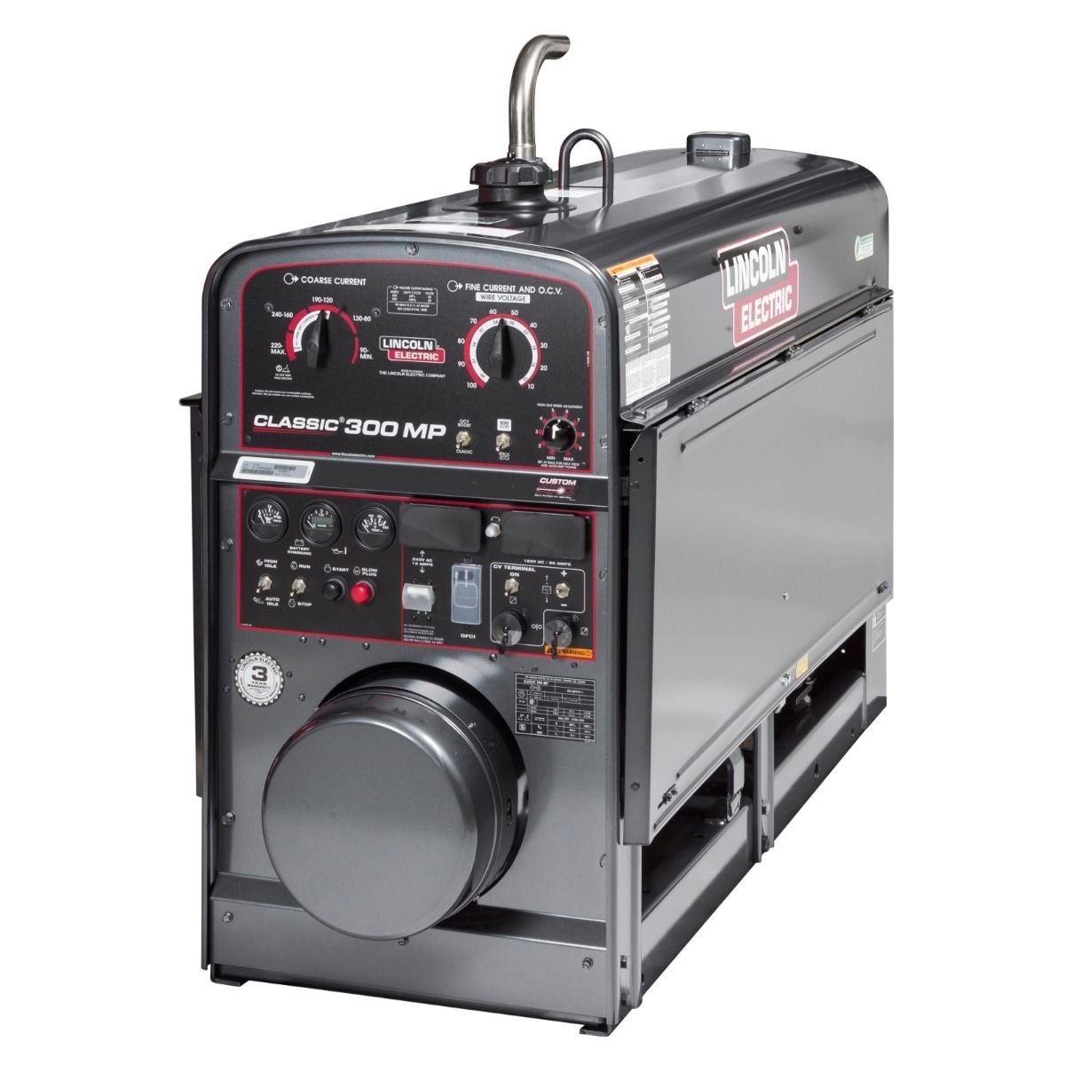 Lincoln Electric Classic 300 MP Kubota Diesel CC/CV Welder/Generator